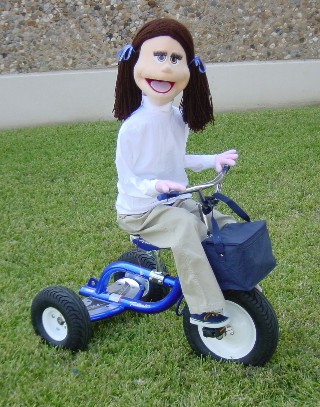robot on trike